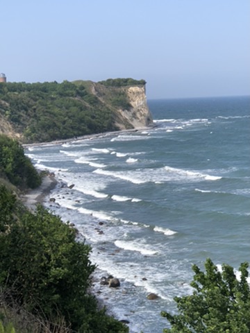 Steilküste an der Ostsee auf Rügen